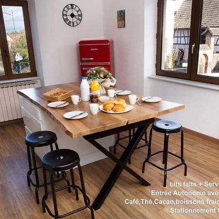 Charmant T3, 70M2, 2Ch,Tv 101 Cm, Wifi+Parking, Ettendorf Exterior photo